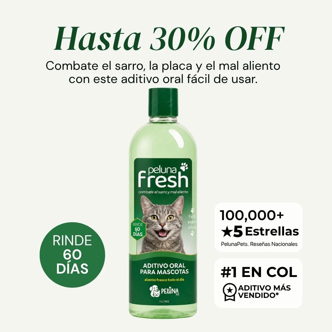 Peluna Fresh for Cats | Aditivo Oral para Gatos