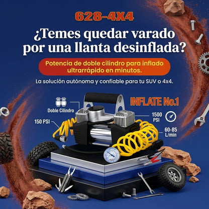 Compresor de aire de 2 cilindros