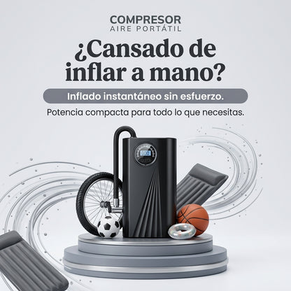 Compresor de aire portable